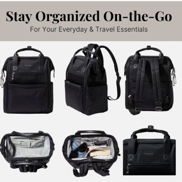 Soho Laptop Backpack Black